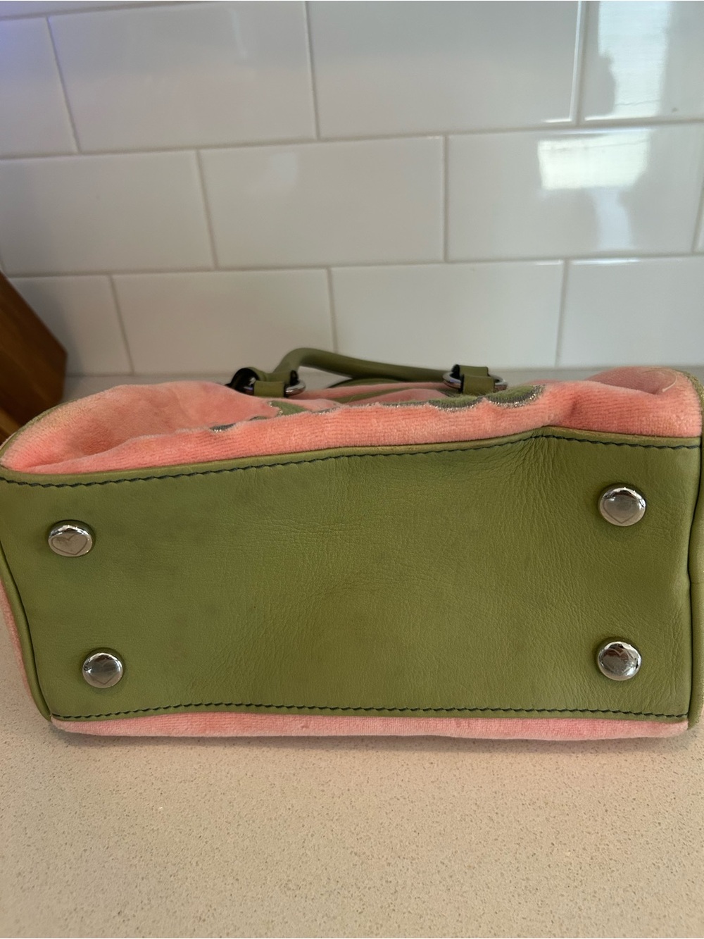 RARE Y2K Juicy Couture "Juicy American Princess" Bowler bag - Picture 4 of 15